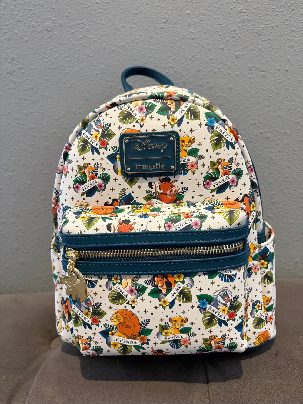 Loungefly Disney Lion King Tatoo Mini Backpack